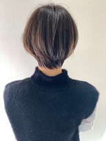 ルーチェココ ブラン(Lu'ce coco blanc)&nbsp;美フォルム×柔らか質感ショート【チェリーブラウン】