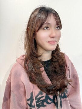 レイヤースタイル　10代20代30代40代◎顔周りレイヤー