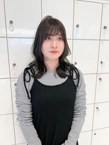 アヴァンスクロス あべのルシアス店(AVANCE.CROSS)&nbsp;ミディアムレイヤー×アッシュカラー