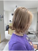 誰よりも可愛いミルクティーブロンドベージュ
