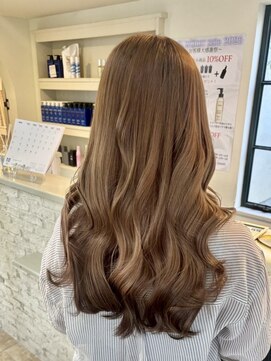 エクファ ヘア シェリル 草津 南草津店(ex-fa hair cherir) 黒髪カタログ/クラゲヘアー/オリーブグレー/南草津