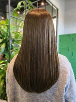 アヴァロンテ アットウィルヘアー(A VOLONTE at will hair)&nbsp;思わず触れたくなる。洗練された大人の「美髪オリーブベージュ」