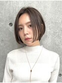 ●杉浦大人ガーリー/白髪前髪/ショートボブ/30代40代50代/銀座