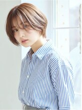 アビエクレール 河内花園(abije claire)&nbsp;ナチュラル小顔ショートボブ【河内花園駅】