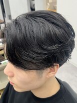 ナム 錦糸町(NAM)&nbsp;MEN'S HAIR/ブルーブラック/フェザーパーマ/錦糸町