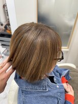 アストレアバイニケ(ASTRAEA by nike)&nbsp;ベージュ×白髪ぼかしハイライト