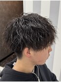 メンズツイストパーマ