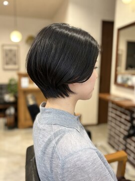ヴィント(Vint.) ハンサムな黒髪ボブスタイル