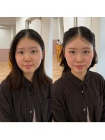 エリリーム(mlilym) 垢抜けヘアメイク体験