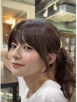 ヴィヴィッド オモテサンドウ(ViViD omotesando)&nbsp;結んでも可愛い顔まわりカット