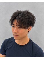 レジット メンズ ヘアサロン(LEGIT MEN's HAIR SALON)&nbsp;センターパート/シャドウパーマ/金沢/MEN‘S