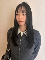 ビビディ バビディ ブー 河原町三条店(Bibbidi.bobbidi.boo)&nbsp;☆レイヤー/韓国レイヤー/ハッシュカット/ブルーブラック