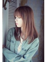 アティック ヘアーデザインアンドリラクゼーション(attic hair design&relaxation)&nbsp;レトロな雰囲気がカッコいいロングヘア＊＊