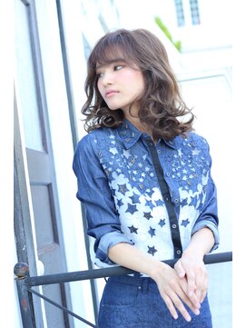 アトリエMAI 北千住 外巻きミックスキレイめパーマスタイル【アトリエMAI 北千住】