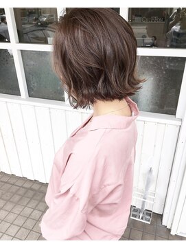 シフォン(Chiffon) Chiffon×カット+プラチナアッシュ