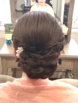 ヘナ ヘアサロン 花々 和装ヘアセット