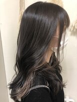 アンク クロス 吉祥寺店&nbsp;○顔まわりインナーカラー×ハニーベージュ○ブリーチ有