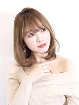 ロア(lore)&nbsp;【lore銀座】キレイみえ♪顔周り小顔カットミディ