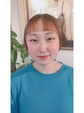 コレットヘア(Colette hair) ショートバング×縮毛矯正