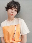 くびれ/マッシュボブ/前髪カット/暗髪ベージュ/髪質改善/20代