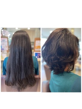 エメールヘア(aimere hair) ミディアムウルフヘア