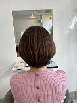 オトロ 自由が丘奥沢(Otro) 前髪/マチルダボブ/ピンクベージュ/インナーグレージュ/自由が丘