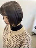 内巻きボブ