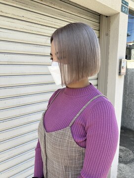 オンヌ(onnu) 【onnu】ケアブリーチトリプルカラーグレージュ