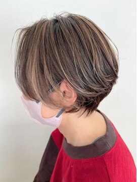 コワファースト 大分(COIFF1RST) お白髪染めの方におすすめのデザイン♪