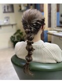 *ヘアセット 編みおろし*IRISE【小倉】SAKURA