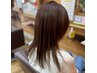 【web予約、新規のみ】カット＋髪質改善トリートメント¥9000→¥8000