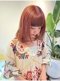 オレンジ/オレンジベージュ#オレンジブラウン