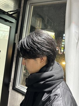 アンダーバーホワイト 京橋店(_WHITE) ミニウルフ×ニュアンスパーマ