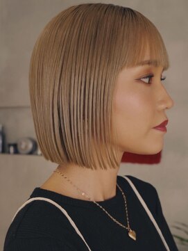 ハウ 心斎橋(how) ミニボブ/ショート/ショートヘア/前下がりボブ/ぱつっとボブ