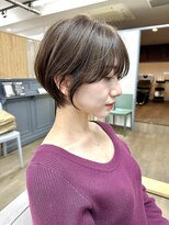 ルアン 上通り(ruen) 大人くびれショート ハイライトカラー 熊本 ruen 山田大貴