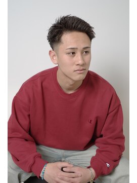 トランク ヘアー デザイン(tranq hair design) スパイキーショートフェードツイストパーマ