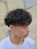 ビカムメンズヘアー 栄店(become men's hair)&nbsp;波巻きツイストスパイラルパーマ／名古屋/栄/メンズヘア/縦落ち