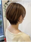 襟足長めショート