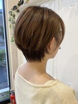 ヘアーデザイン キズナ(HAIR DESIGN Kizuna)&nbsp;人気スタイル♪襟足長めくびれショート