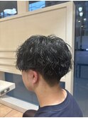 メンズ/波巻きパーマ