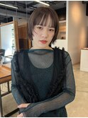 ミニボブ×フェイスレイヤー【天文館】