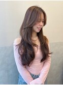 【鈴木那奈】上品たっぷりレイヤースタイル