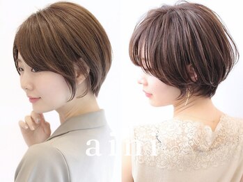 アイニ 大阪上本町店(aini)の写真/【上本町&谷町】扱いやすい×ワンランク上の似合わせスタイルは<aini>にお任せ♪