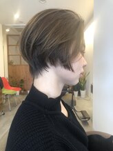 パーク(PARK)&nbsp;マグネットカラー×ショートボブ