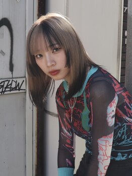ヘアサークルジープ 千舟町店(hair circle geep)の写真/圧倒的デザイン力で流行網羅!髪質改善マグネットカラーやケアブリーチで高発色/艶/色持ちUP【韓国風/個性】