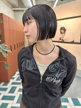 ノエ(noe) ホワイトグレージュ/デジタルパーマ/チェリーブラウン/栄c118