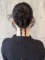 エイミー 伏見店(aemii)&nbsp;個性派なねじりカチモリヘア