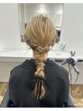 カタリス バイ リンゴノキ(CATALYs by RINGONOKI) 編みおろし／お呼ばれヘア／20代30代40代