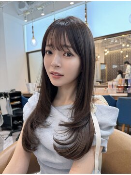 ロンドアベニール 北千住(Lond avenir) くびれヘア/顔周り/韓国/ボブ/レイヤーカット/前髪/カラー北千住