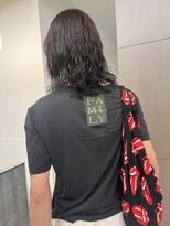 ローレンアオ(LOREN AO)&nbsp;スペインカール/スパイキーショート/ブルーブラック/矢場町